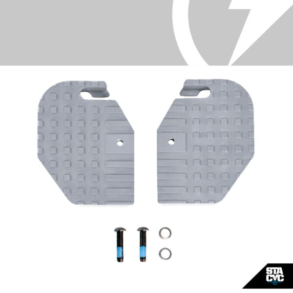 EXTENDED FOOTREST - GUNMETAL ANODIZED