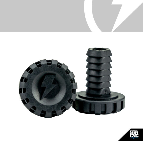 410032-STACYC-1080X1080-B.jpg BAR ENDS - 19MM BAR, BLACK